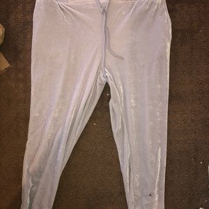 Velvet outfit set (GRAY)